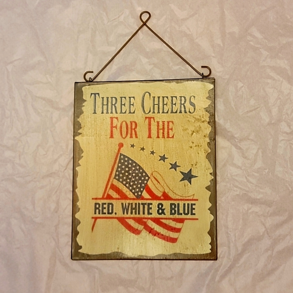 Vintage metal wall decor